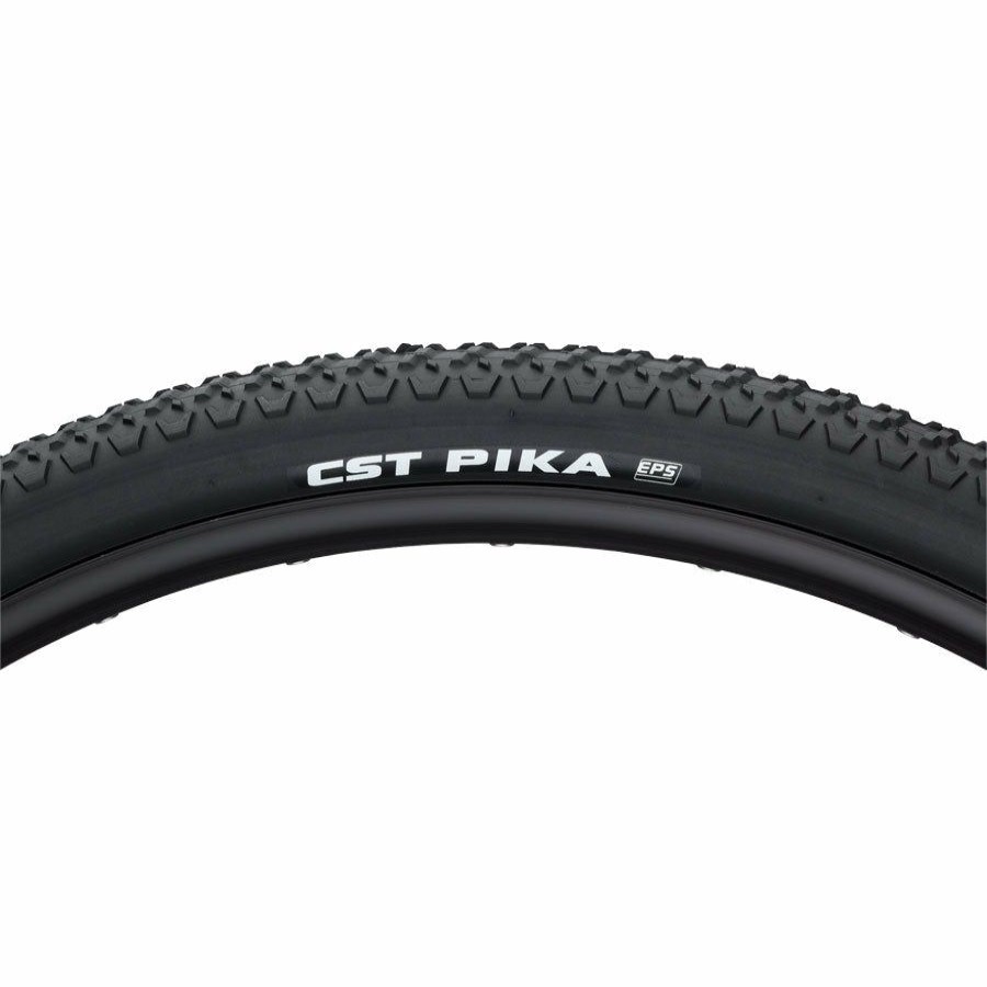 Bike Tires & Tubes * | New Models Cst Pika Gravel Bike Tire 700 X 35, Clincher, Wire, Black, Dual Compound, Eps Puncture Protection