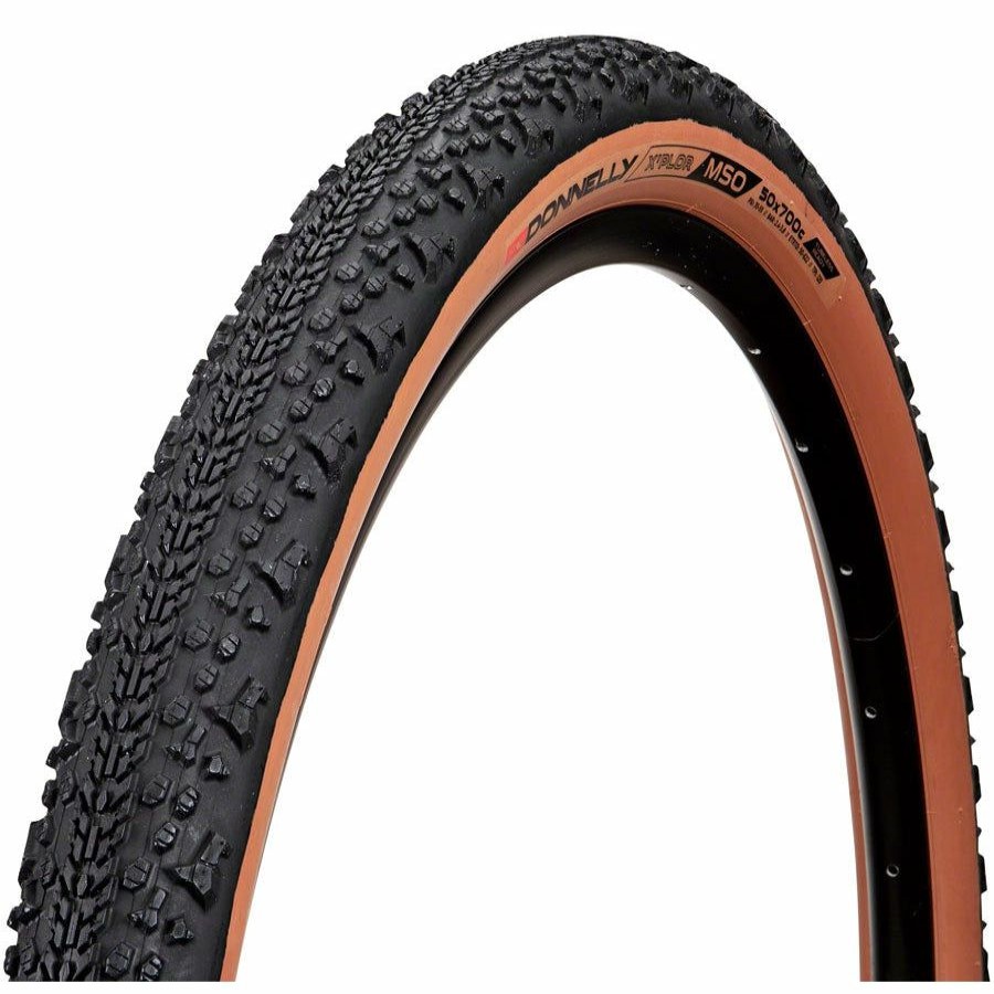 Bike Tires & Tubes * | Online Donnelly Sports X'Plor Mso Gravel Bike Tire 700 X 50, Tubeless, Folding, Black/Tan