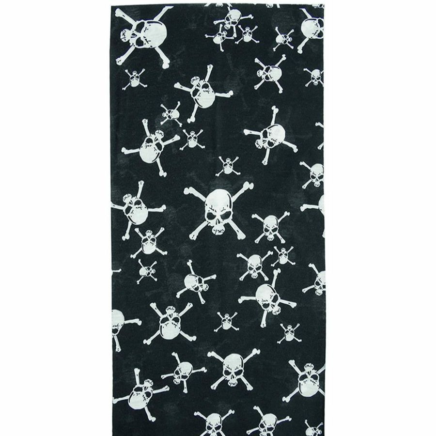 Clothing Accessories * | Exclusive Design M-Wave Skull Print Tubular Seamless Cycling Bandana