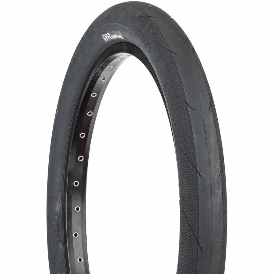 Bike Tires & Tubes * | Sale Cult Fast And Loose Street-Dj/Bmx Bike Tire 20 X 2.4, Clincher, Folding, Black