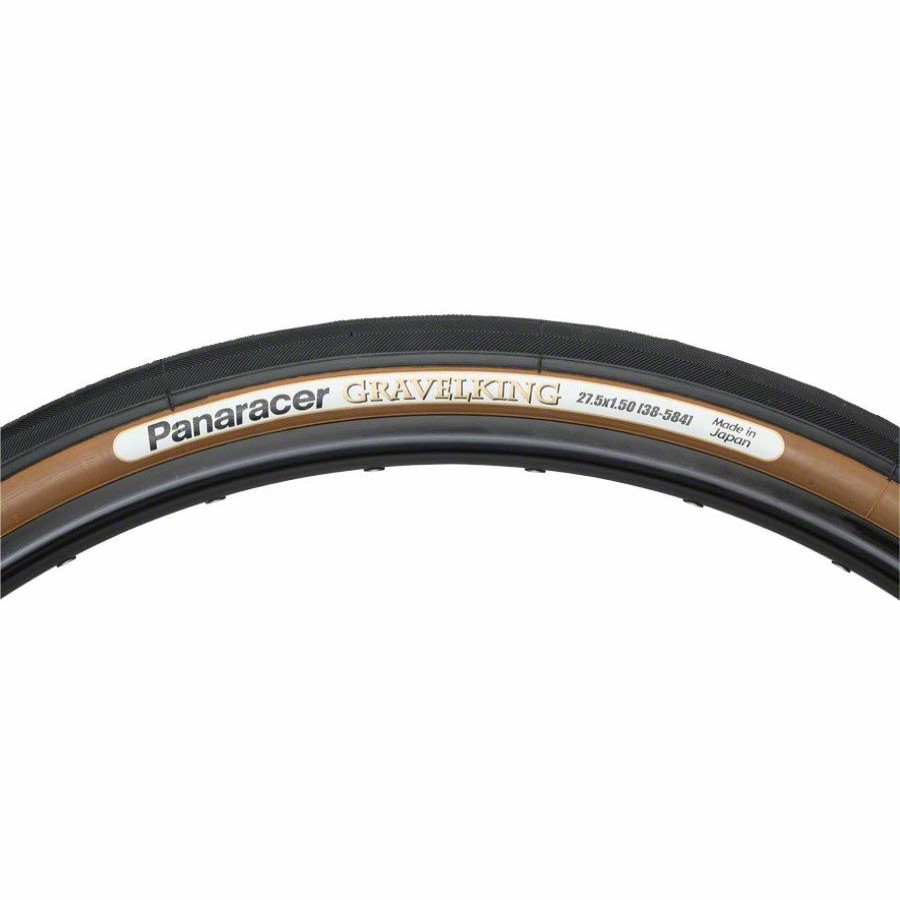 Bike Tires & Tubes * | New Products Panaracer Gravelking Gravel/Road Bike Tire 650B X 38, Tubeless, Folding, Black/Brown