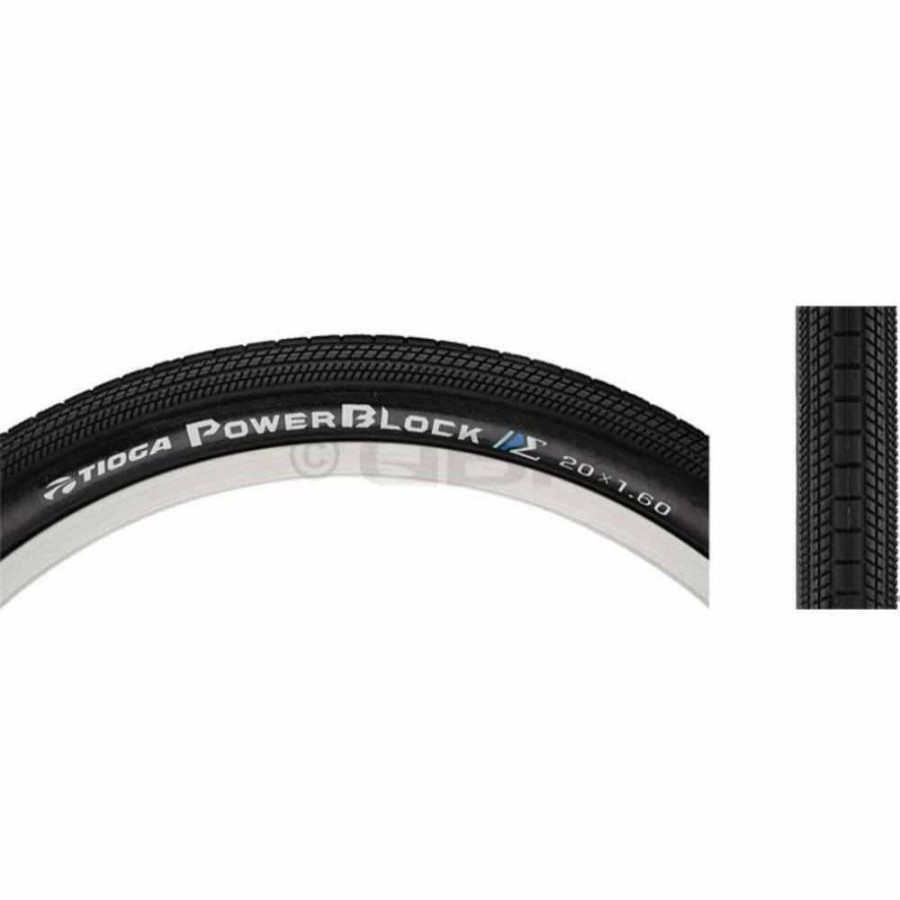 Bike Tires & Tubes * | Radiant Model Tioga Powerblock 24 Wire Bead Bike Tire