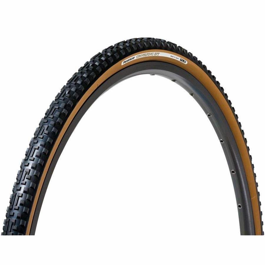 Bike Tires & Tubes * | Premium Product Panaracer Gravelking Ext Plus Gravel Bike Tire 700 X 35, Tubeless, Folding/Brown, Protite Protection