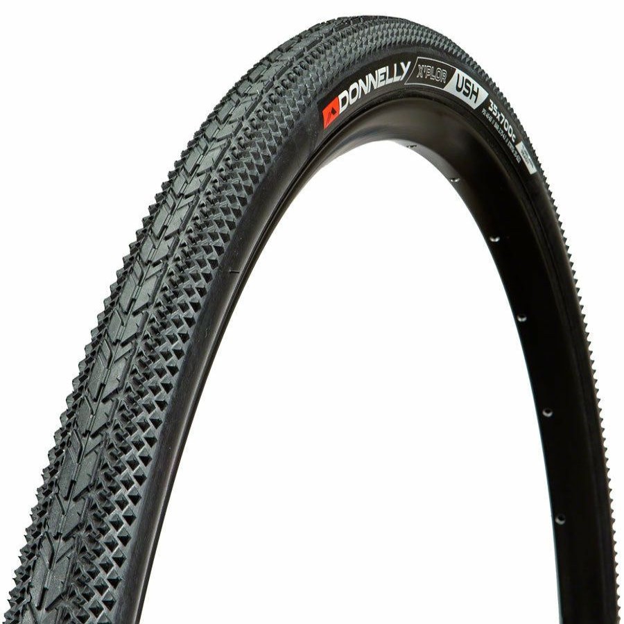 Bike Tires & Tubes * | New Models Donnelly Sports X'Plor Ush Gravel Bike Tire 700 X 35, Tubeless, Folding, Black