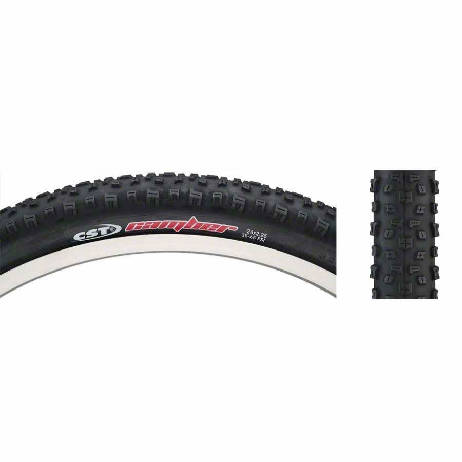 Mountain Bike Tire * | At Discount Prices Cst Camber Comp, Wire Bead, Mountain Bike Tire 26 X 2.25