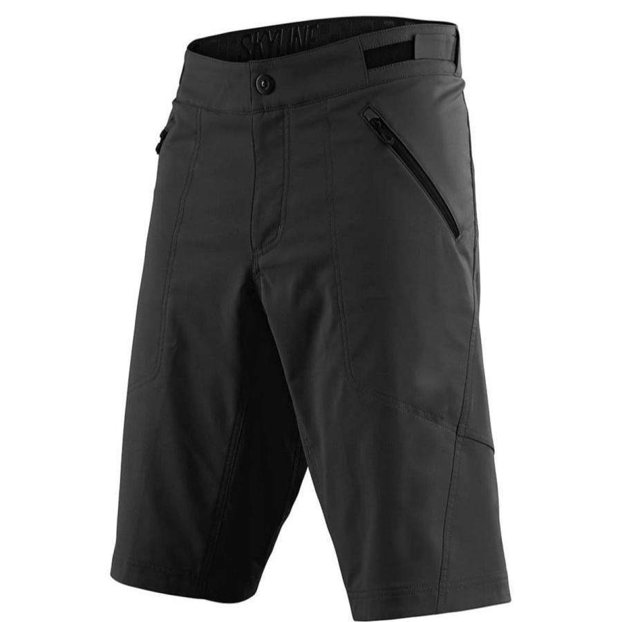 Clothing Accessories * | At Reduced Price Troy Lee Skyline Mountain Bike Shorts Black