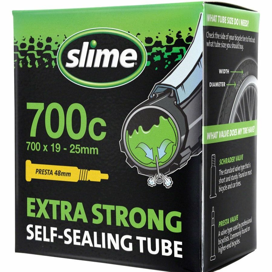 Bike Tires & Tubes * | Radiant Model Slime Self-Sealing Presta Valve Bike Tube