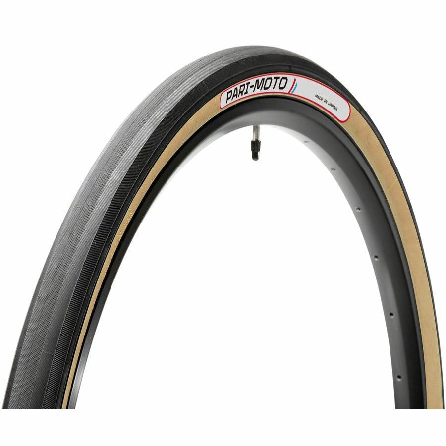 Bike Tires & Tubes * | Online Sales Panaracer Pari-Moto Gravel Bike Tire 650B X 42, Clincher, Folding, Black/Amber