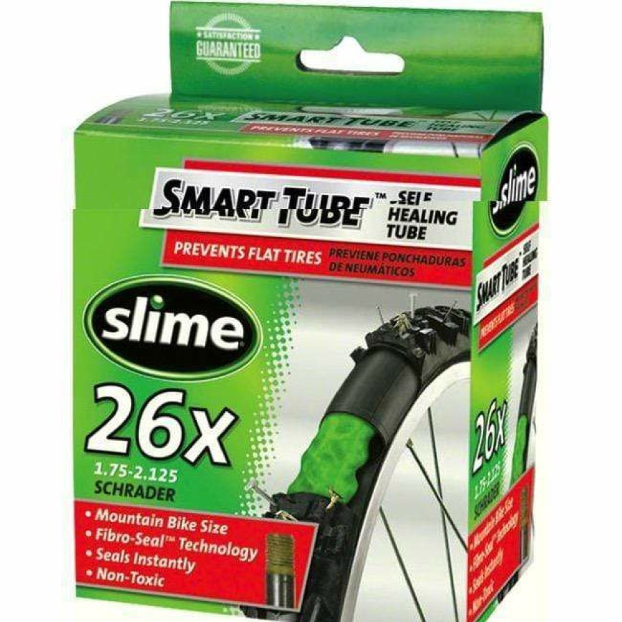 Bike Tires & Tubes * | Sale Slime 26 Self-Sealing Schrader Valve Bike Tube 26 X 1.75-2.125